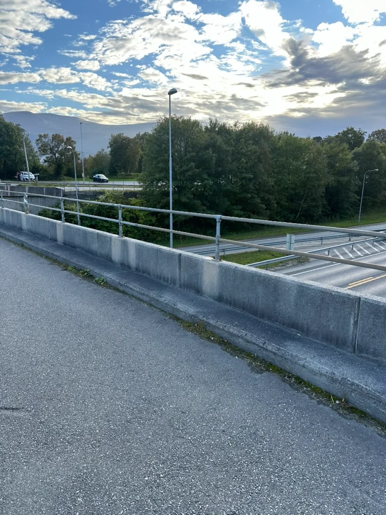 Avviksmelding – rekkverkshøyde på bru ved E136 Volsdalen