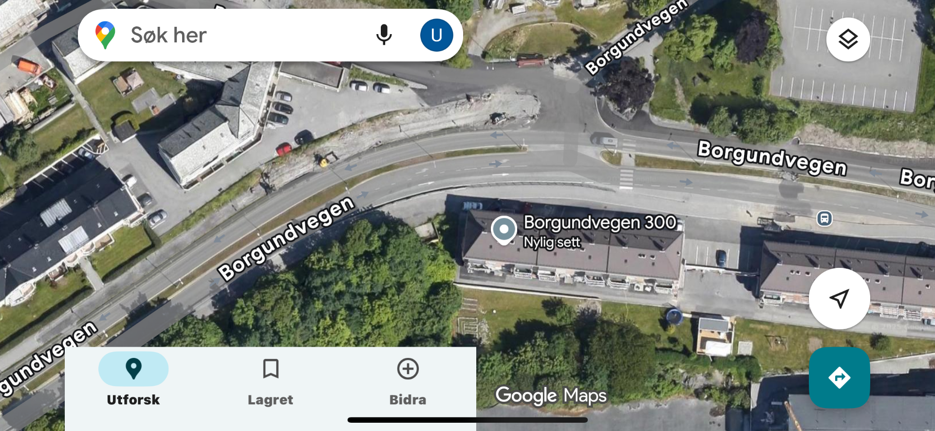 30-sone og fartsdempende tiltak i strekningen mellom Borgundvegen 300 og like etter overgangsfeltet ved Fogd Greves veg