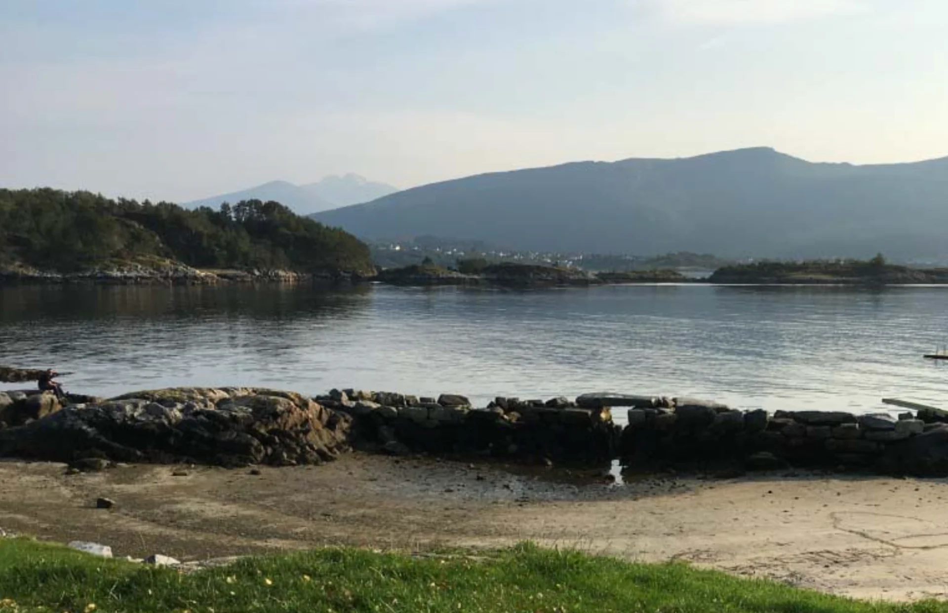 Nytt Spleis-Tiltak - Påfyll av sand og rampe i Gutavika (Volsdalsberga)